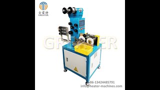 GTJY036D resistance wire winding machine double wheels wire coil equipment windingmachine wiremc [upl. by Nivar]