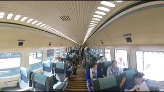 360° Yufuin no Mori inside the train [upl. by Marius]