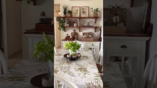 Dining area cornerdecoration viralvideo home ytshorts tranding subscribe goodvibes [upl. by Kcirdaed]