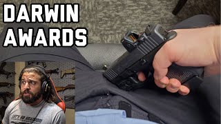 The Worst Internet Gun Fails 7  The Darwin Awards [upl. by Felisha216]