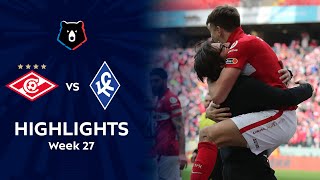 Highlights Spartak vs Krylia Sovetov 21  RPL 202122 [upl. by Ecirad]