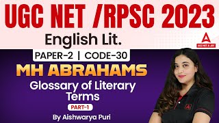 UGC NET English literature  English Literature By Aishwarya Puri  Glossary of Literary Terms [upl. by Elraet]