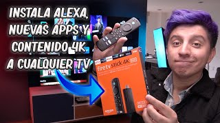 Amazon Fire TV Stick 4K Max Aplicaciones y Alexa con WiFi 6 para tu tele Review en español [upl. by Bruns]