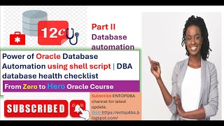 Power of Oracle Database Automation using shell script  Oracle DBA database health checklist [upl. by Arikehs]