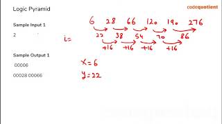 Logic Pyramid  TCS Codevita Preparation  By CodeQuotient [upl. by Tamer960]