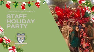 2023 Staff Holiday Party  Montessori Reggio Academy of Sugar Land [upl. by Baugh]