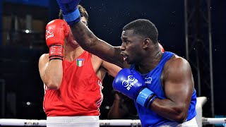 Wanderley Pereira BRA vs Federico Tessari ITA World Boxing Cup Finals 2024 QFs 80kg [upl. by Mikey]