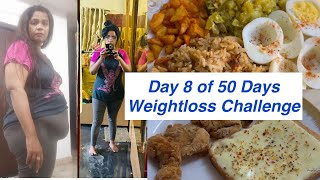 Day 8 of 50 Days Weight loss Challenge  Sasha Saju  Tamil  Wow me [upl. by Sethrida]