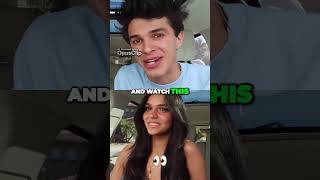 Brent Rivera Kissed His Ex girlfriends brent shorts kiss [upl. by Niela35]