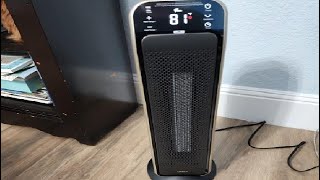 Dreo Space Heater for Indoor Use Fast Electric Heater with Remote and Thermostat Review [upl. by Linsk]