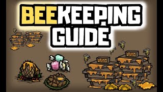 Dont Starve Together Guide  a quick look at the basics about beekeeping amp honey  best food source [upl. by Mollee56]