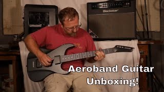 Aeroband Midi Guitar Unboxing and Play Through [upl. by Senoj970]