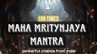 EPIC MAHA MRITYUNJAYA MANTRA 108 Times CHANTING in TEMPLE with PAKHAWAJ REMOVES NEGATIVE ENERGIES [upl. by Holman]