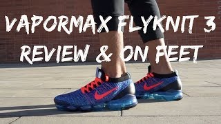 NIKE VAPORMAX FLYKNIT 3 REVIEW amp ON FEET EN ESPAÑOL [upl. by Eilsel]