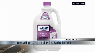 Recall of Lactaid Milk Sold in WI [upl. by Devlin901]