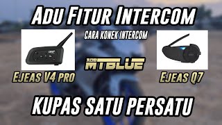 Review Perbedaan Ejeas V4 Pro dan Ejeas Q7  Adu Ganteng  Fiturnya beda  Cara Pairing Intercom [upl. by Eizle]