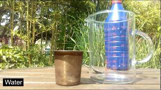 Teefilter reinigen mit Chlorbleichlauge  Removing tea stains with bleach [upl. by Hsekin]