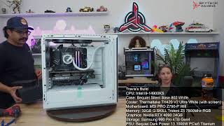 Skytech Customer PC Build Stream 1022024 [upl. by Madigan405]