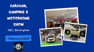 Caravan Camping amp Motorhome Show NEC Birmingham February 2024 [upl. by Arleen]