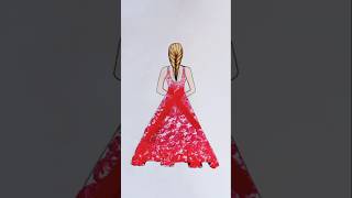 Gown design foryou art gotaworkdressdesigns fashiondress womensclothing fypシ゚viral fyp shorts [upl. by Tnerb]