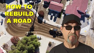 Rebuilding City Streets in Hemet California [upl. by Rosalyn949]