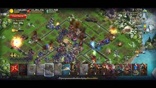 Cyrus II Vs 나만 바 TEASTAR 2’27s  DomiNations Bomber Attack [upl. by Jozef966]