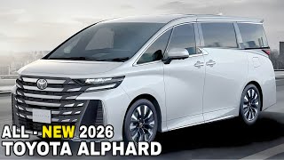 2026 Toyota Alphard  RedesignExterior Interior amp Specs [upl. by Weiser565]