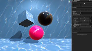 quotWater Caustics Effect for URPquot Unity 3D Asset PV Ver1 [upl. by Edda]