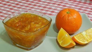 Cómo hacer mermelada casera de naranja Receta fácil [upl. by Ley132]