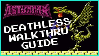 Astyanax NES  No Death Walkthrough Guide [upl. by Aiciled643]