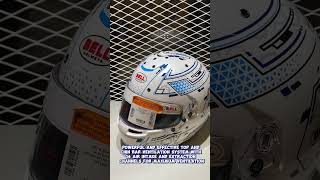 Bell RS7K Stamina White Helmet kimkomstore helmet bellhelmets rs7 karting [upl. by Esinereb]