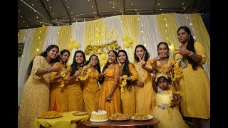 Haldi Dance VideoRoshniArunMallu WeddingHaldi Ceremony [upl. by Adnat692]