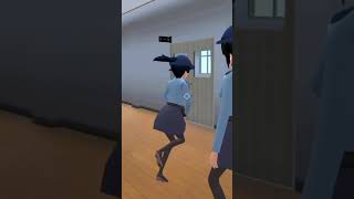 sakuraschoolsimulator  police come school [upl. by Norramic]