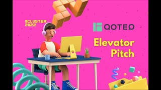 QOTEQ  Investor Elevator Pitch  Ukrainian startups  ucluster [upl. by Gabriello]