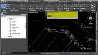 Adding A Headwall Breakline To A Surface Civil 3D [upl. by Roxane]