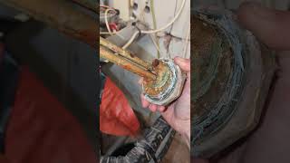 Swapping out a leaking immersion heater on an Unvented Hot Water Cylinder [upl. by Rather192]