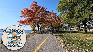 Balade à vélo à Lachine  Montréal Canada  19 octobre 2024 [upl. by Kalindi887]