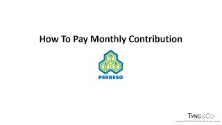 SOCSO  How to Pay Monthly Contribution [upl. by Akkin]