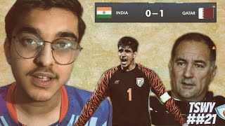 INDIA VS QATAR ANALYSIS 01  TSWY 21 [upl. by Siuol843]