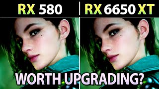 RX 580 vs RX 6650 XT  Worth Upgrading [upl. by Rosenzweig]