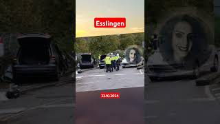 Unfall in Esslingen Die Polizei ermittelt [upl. by Genisia]