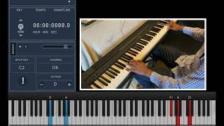 How to Play Psalm 34 Brooklyn Tabernacle  Tutorial  Intro [upl. by Eibmab]