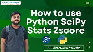 How to compute the zscore stats in Python Scipy  Python Scipy Stats Zscore [upl. by Elletse]