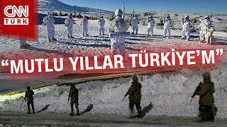 Irakın Kuzeyinden Çanakkaleye Görev Başındaki Mehmetçikten Videolu Yeni Yıl Paylaşımı Haber [upl. by Yarak918]