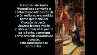 Revelaciones del Sagrado Corazón de Jesús a Santa Margarita [upl. by Ydnir]