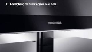 REGZA VL series  Toshibas range of LED Televisions [upl. by Silsbye]