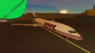 Flying to Grindavik with VHL cargo airlines in PTFS [upl. by Irek]