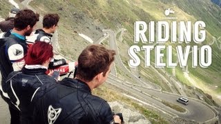 Riding Stelvio Top Gears greatest driving road in the world [upl. by Annette]