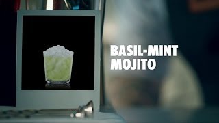 BASILMINT MOJITO DRINK RECIPE  HOW TO MIX [upl. by Garbers516]