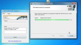 INSTALAR Y DEJAR FULL ESET NOD32 ANTIVIRUS V5 32 amp 64 Bits [upl. by Lerred]